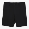 O’Neill Shorts^RESERVE LIGHT CHECK 19" HYBRID SHORTS BLACK