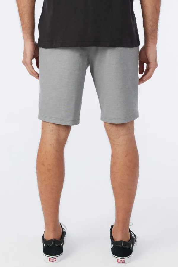 O’Neill Shorts^RESERVE LIGHT CHECK 19" HYBRID SHORTS GRAPHITE