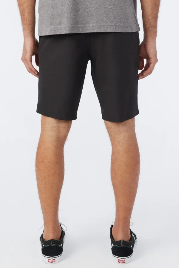 O’Neill Shorts^RESERVE LIGHT CHECK 19" HYBRID SHORTS BLACK