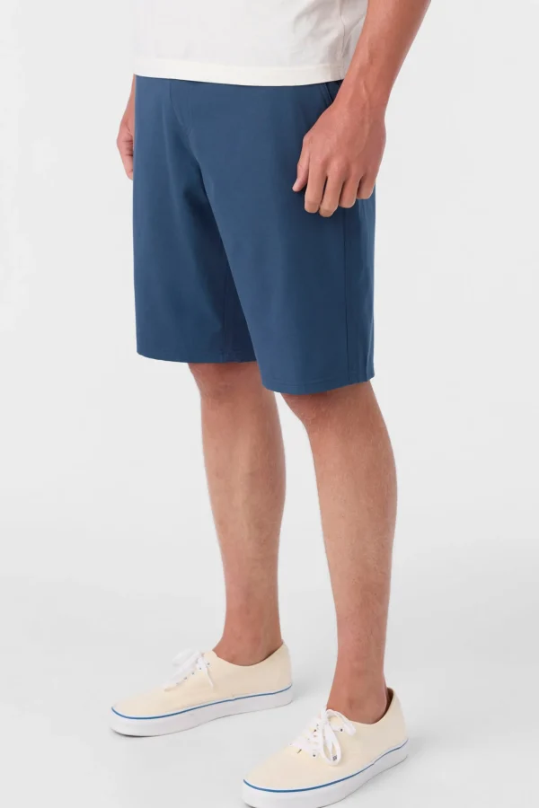 O’Neill Shorts^RESERVE LIGHT CHECK 21" HYBRID SHORTS NAVY