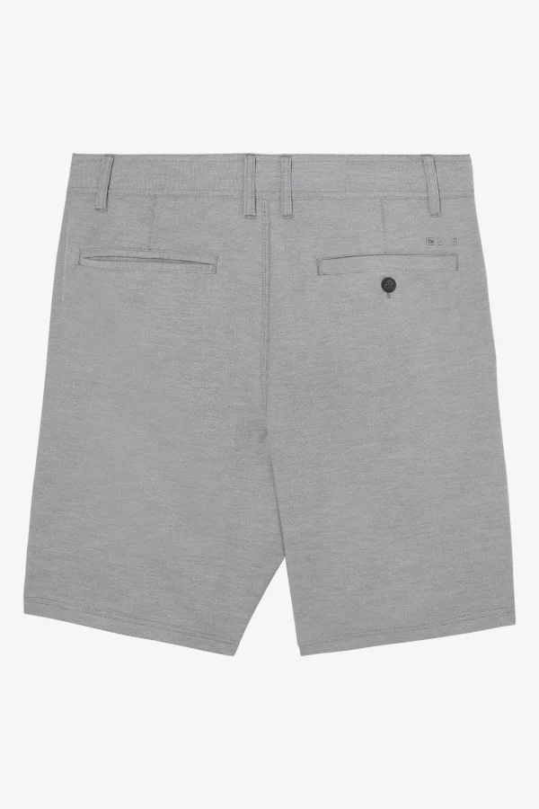 O’Neill Shorts^RESERVE LIGHT CHECK 19" HYBRID SHORTS GRAPHITE