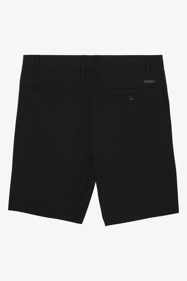 O’Neill Shorts^RESERVE LIGHT CHECK 21" HYBRID SHORTS BLACK