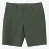 O’Neill Shorts^RESERVE SLUB 20" HYBRID SHORTS DARK OLIVE