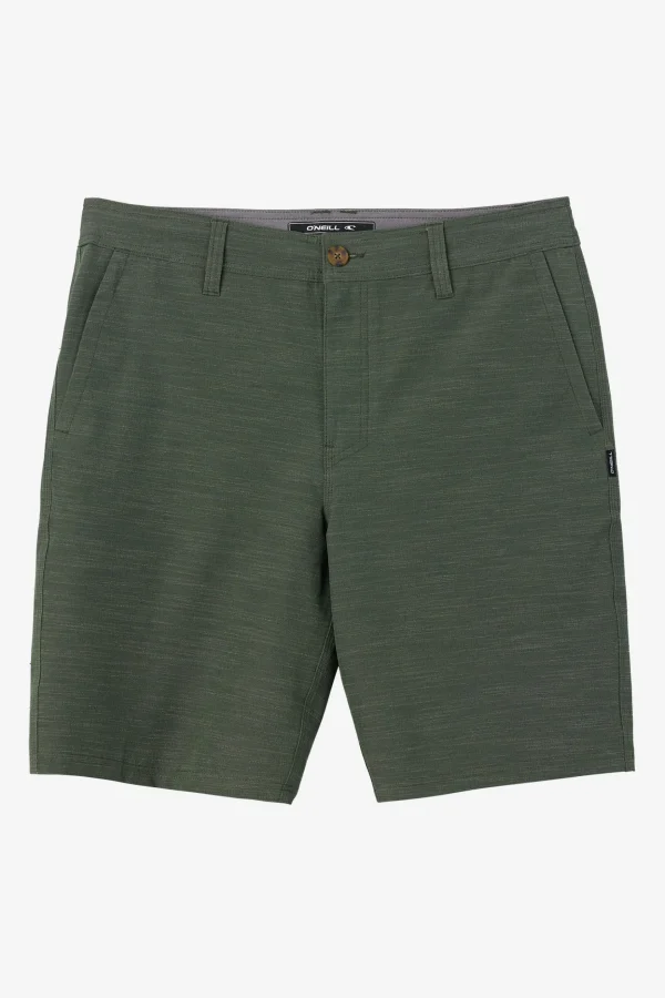 O’Neill Shorts^RESERVE SLUB 20" HYBRID SHORTS DARK OLIVE