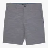 O’Neill Shorts^RESERVE SLUB 20" HYBRID SHORTS GREY