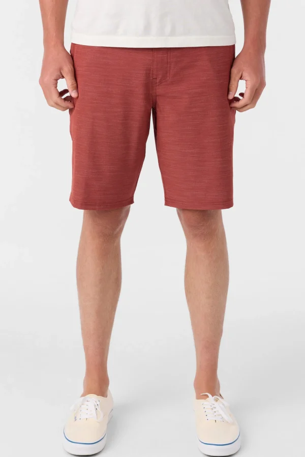 O’Neill Shorts^RESERVE SLUB 20" HYBRID SHORTS MAHOGANY