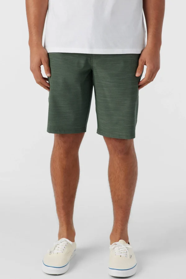 O’Neill Shorts^RESERVE SLUB 20" HYBRID SHORTS DARK OLIVE