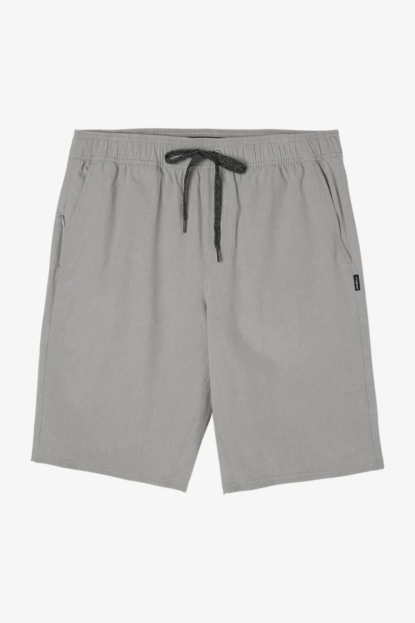 O’Neill Shorts^RESERVOIR ELASTIC WAIST 21" HYBRID SHORTS LIGHT GREY