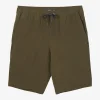 O’Neill Shorts^RESERVOIR ELASTIC WAIST 21" HYBRID SHORTS ARMY GREEN