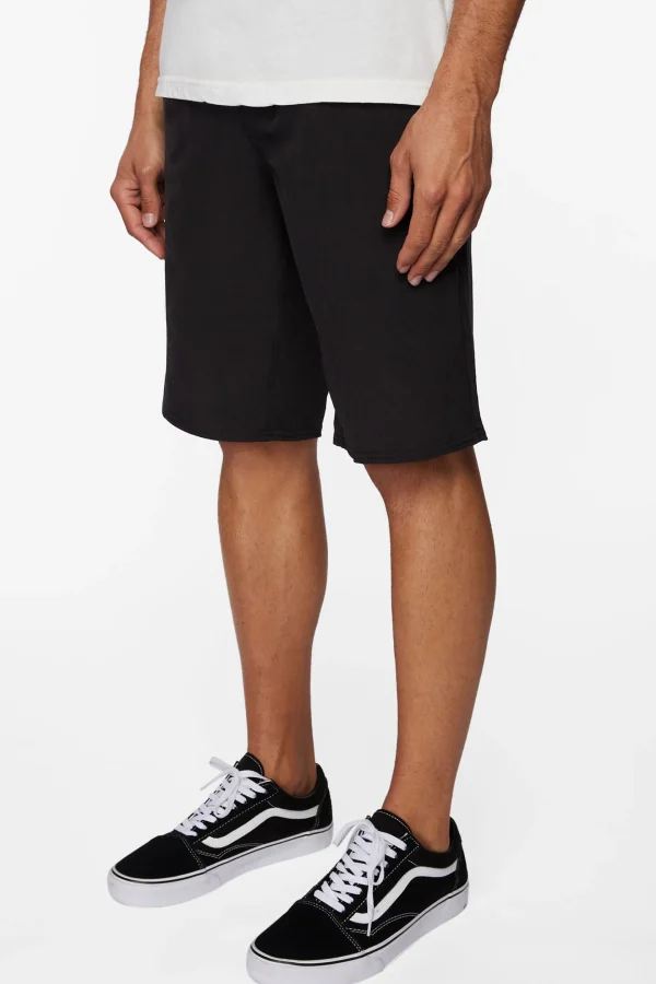 O’Neill Shorts^RESERVOIR ELASTIC WAIST 21" HYBRID SHORTS BLACK