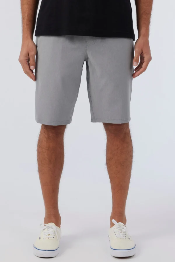 O’Neill Shorts^RESERVOIR ELASTIC WAIST 21" HYBRID SHORTS LIGHT GREY