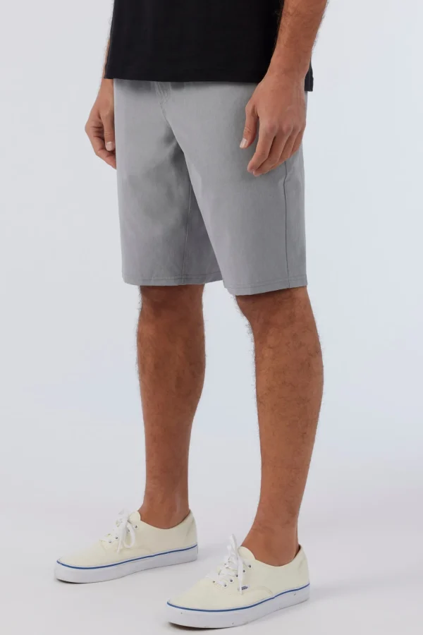 O’Neill Shorts^RESERVOIR ELASTIC WAIST 21" HYBRID SHORTS LIGHT GREY