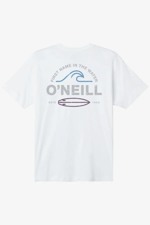 O’Neill Tees^RIP TIDE TEE WHITE