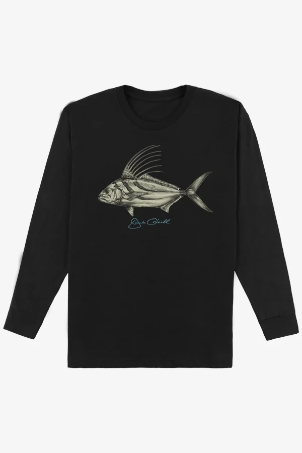 O’Neill Tees^ROOSTER LONG SLEEVE TEE BLACK