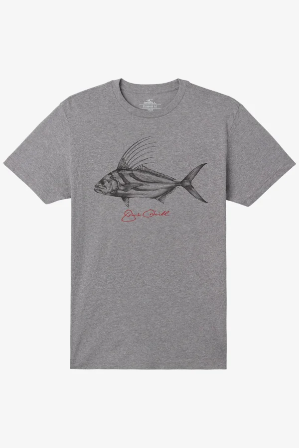 O’Neill Tees^ROOSTER TEE HEATHER GREY