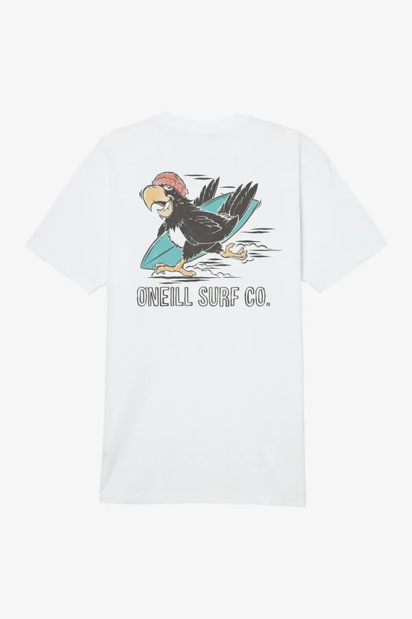 O’Neill Tees^RUDY TEE WHITE HEATHER