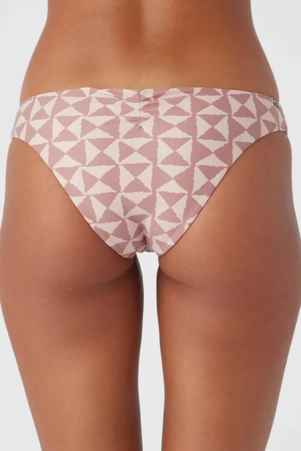 O’Neill Cheeky^SALTWATER ESSENTIALS AMOR GEO MATIRA HIPSTER CHEEKY BOTTOMS ROSE DUST