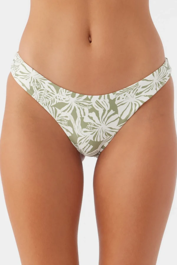 O’Neill Cheeky | Bikini Bottoms^SALTWATER ESSENTIALS HALFMOON MATIRA HIPSTER CHEEKY BOTTOMS OIL GREEN