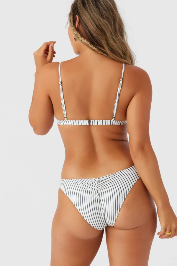 O’Neill Bikini Tops^SALTWATER ESSENTIALS STRIPE SEASIDE TRIANGLE TOP VANILLA