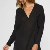 O’Neill Cover-Ups | Dresses^SALTWATER SOLIDS BELIZIN COVER-UP TUNIC BLACK