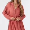 O’Neill Cover-Ups | Dresses^SALTWATER SOLIDS CAMI SWIM COVER-UP DUSTY CEDAR