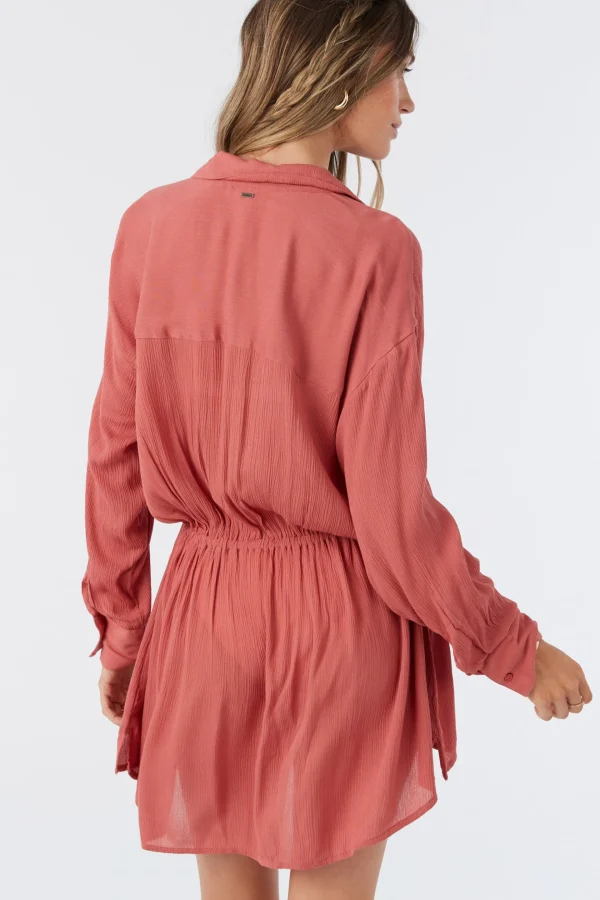 O’Neill Cover-Ups | Dresses^SALTWATER SOLIDS CAMI SWIM COVER-UP DUSTY CEDAR