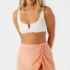 O’Neill Cover-Ups^SALTWATER SOLIDS HANALEI MINI SKIRT COVER-UP CANYON SUNSET