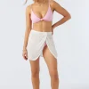 O’Neill Cover-Ups^SALTWATER SOLIDS HANALEI MINI COVER-UP SKIRT WHITE