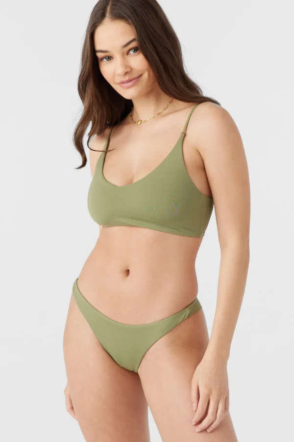 O’Neill Skimpy | Bikini Bottoms^SALTWATER SOLIDS HERMOSA SKIMPY BOTTOMS OIL GREEN