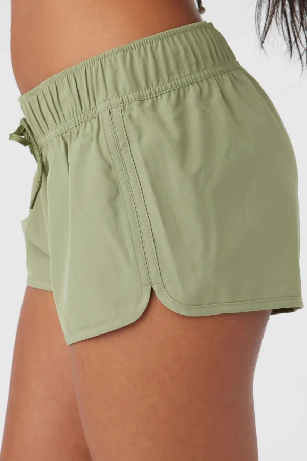 O’Neill Boardshorts^SALTWATER SOLIDS LANEY 2" STRETCH BOARDSHORTS OIL GREEN