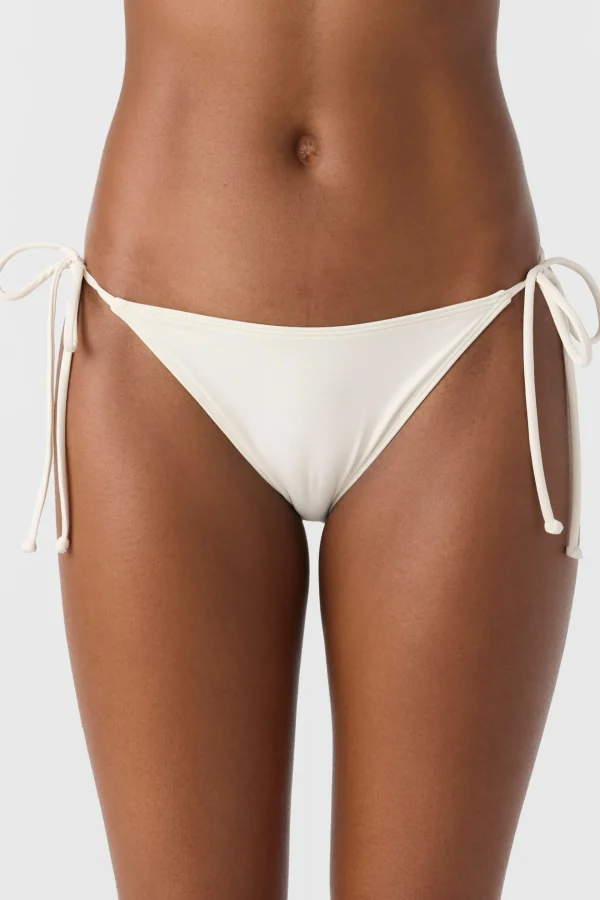 O’Neill Bikini Bottoms^SALTWATER SOLIDS MARACAS TIE SIDE BOTTOMS VANILLA