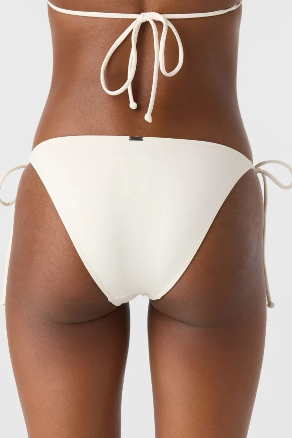 O’Neill Bikini Bottoms^SALTWATER SOLIDS MARACAS TIE SIDE BOTTOMS VANILLA