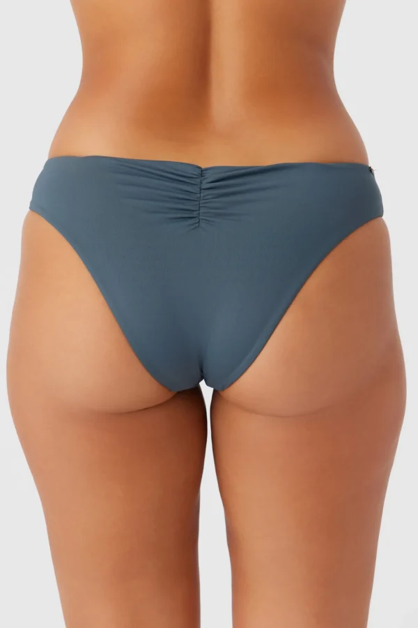 O’Neill Cheeky^SALTWATER SOLIDS MATIRA HIPSTER CHEEKY BOTTOMS SLATE