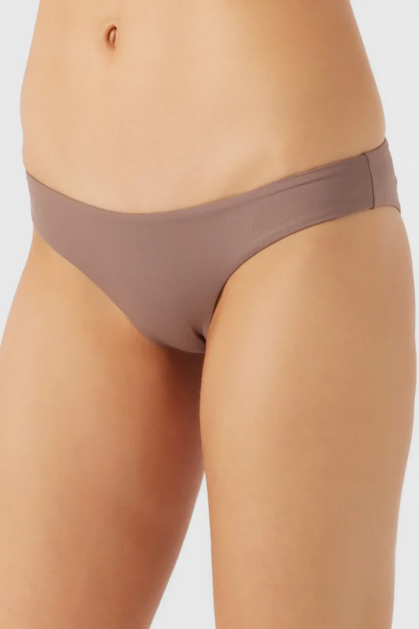 O’Neill Cheeky | Bikini Bottoms^SALTWATER SOLIDS MATIRA HIPSTER CHEEKY BOTTOMS DEEP TAUPE