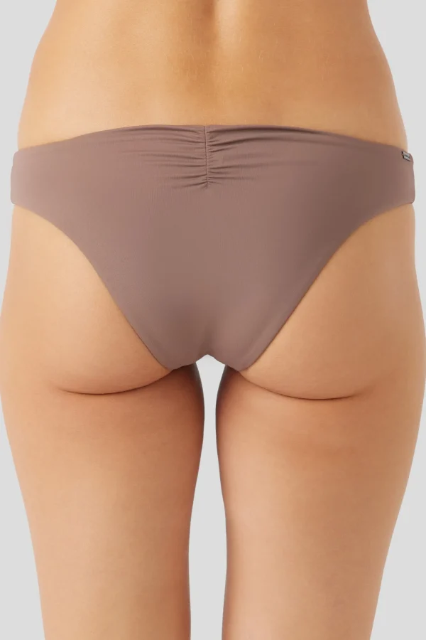 O’Neill Cheeky | Bikini Bottoms^SALTWATER SOLIDS MATIRA HIPSTER CHEEKY BOTTOMS DEEP TAUPE