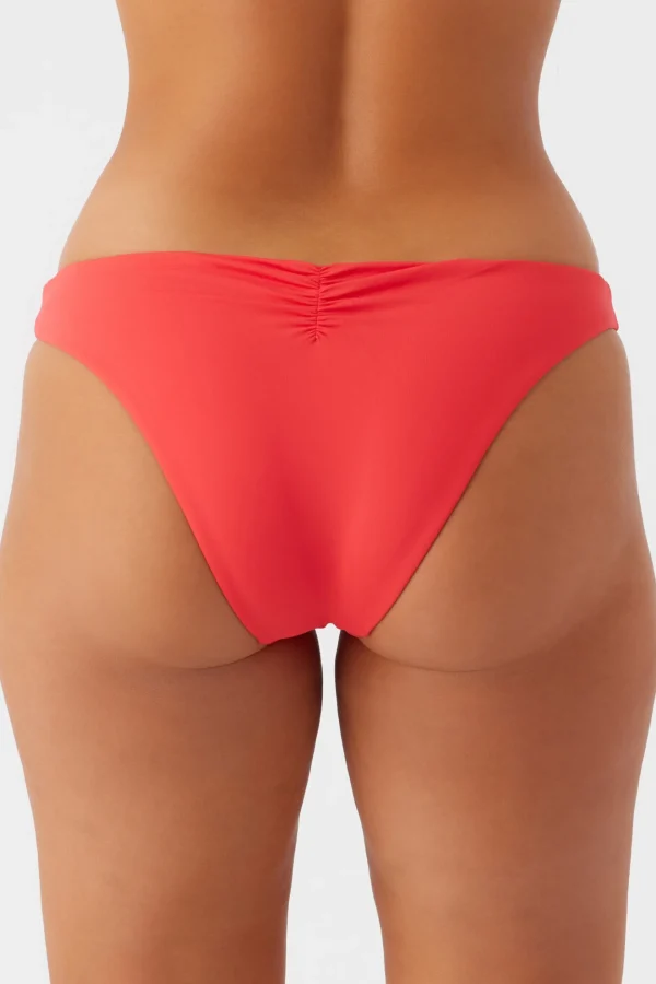 O’Neill Cheeky | Bikini Bottoms^SALTWATER SOLIDS MATIRA HIPSTER CHEEKY BOTTOMS BITTERSWEET