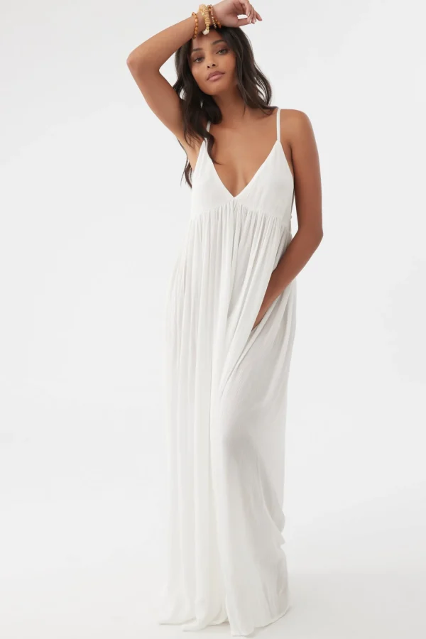 O’Neill Cover-Ups | Dresses^SALTWATER SOLIDS MEL MAXI SWIM COVER-UP VANILLA