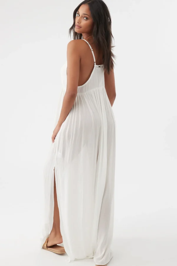 O’Neill Cover-Ups | Dresses^SALTWATER SOLIDS MEL MAXI SWIM COVER-UP VANILLA