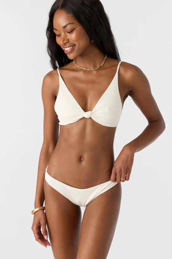 O’Neill D/Dd Cup | Triangle^SALTWATER SOLIDS PISMO TALL TRI BRALETTE TOP VANILLA