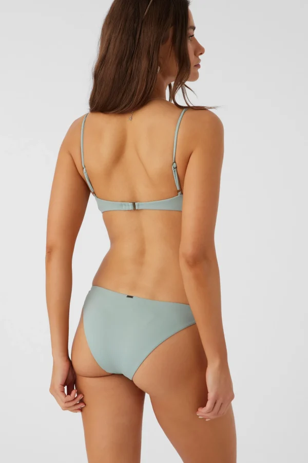 O’Neill D/Dd Cup | Bralette^SALTWATER SOLIDS PISMO TALL TRI BRALETTE TOP SILVER BLUE