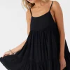 O’Neill Cover-Ups^SALTWATER SOLIDS RILEE SWIM COVER-UP DRESS BLACK