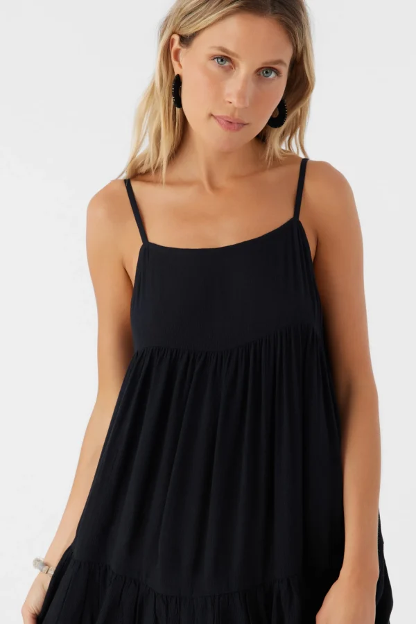 O’Neill Cover-Ups^SALTWATER SOLIDS RILEE SWIM COVER-UP DRESS BLACK