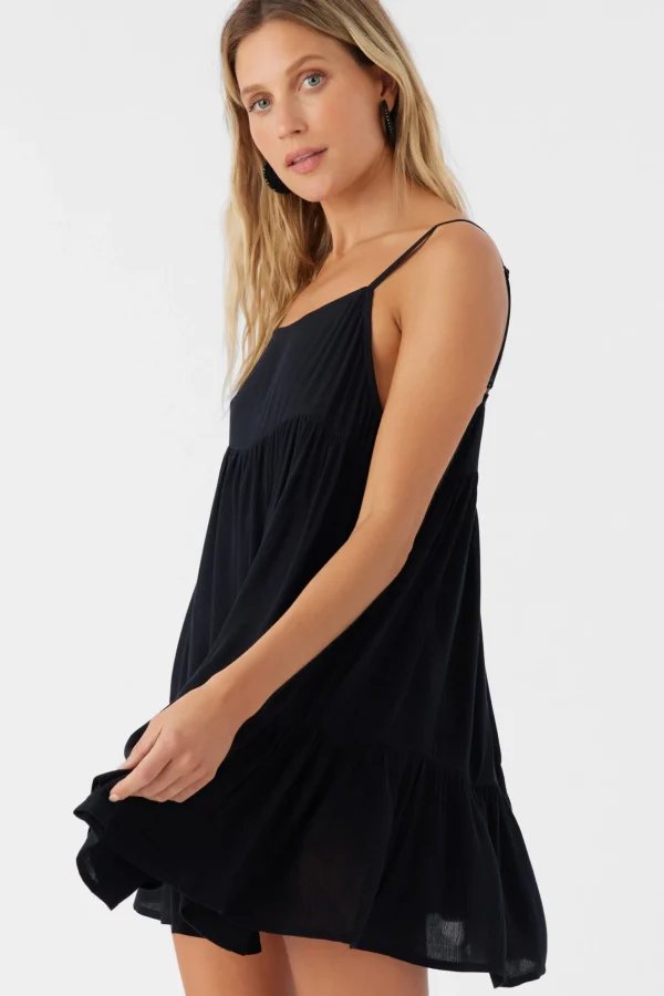 O’Neill Cover-Ups^SALTWATER SOLIDS RILEE SWIM COVER-UP DRESS BLACK