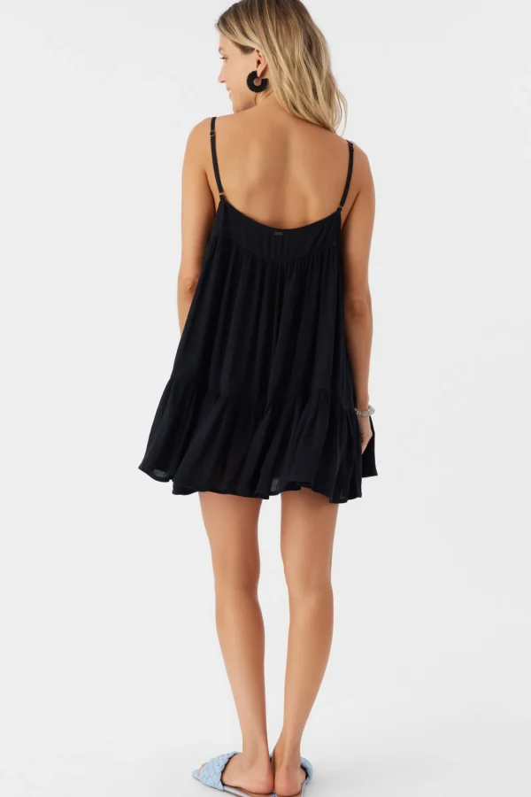 O’Neill Cover-Ups^SALTWATER SOLIDS RILEE SWIM COVER-UP DRESS BLACK