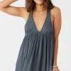 O’Neill Cover-Ups^SALTWATER SOLIDS SARAH TUNIC SWIM COVER-UP SLATE