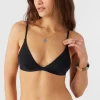 O’Neill Triangle^SALTWATER SOLIDS SEASIDE TRIANGLE TOP BLACK