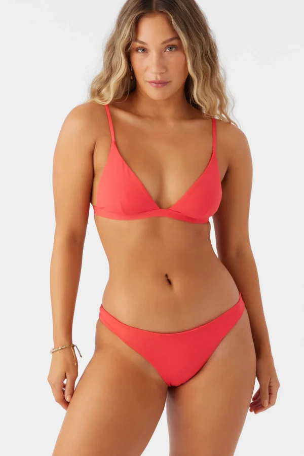 O’Neill Bikini Tops^SALTWATER SOLIDS SEASIDE TRIANGLE TOP BITTERSWEET