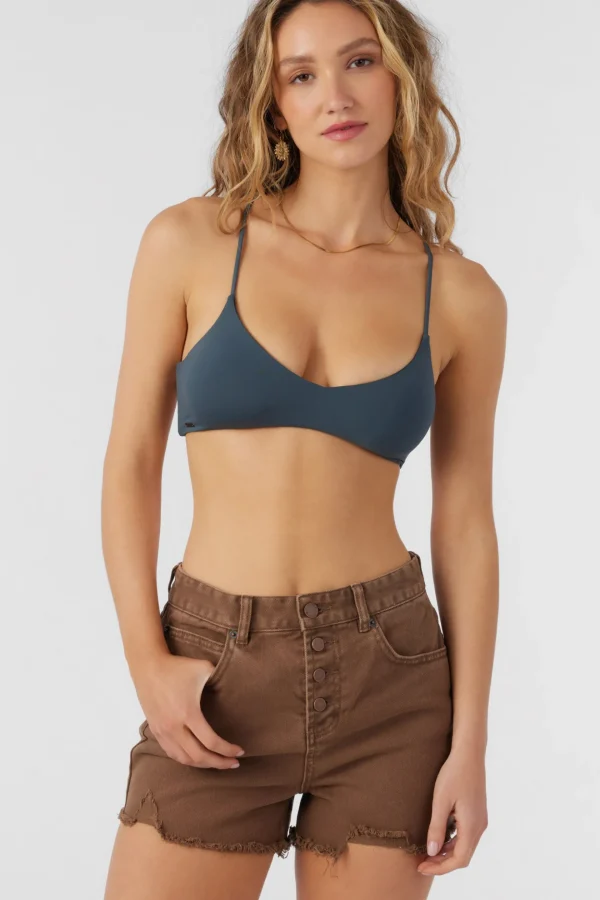 O’Neill Bottoms^SAMIRA DENIM SHORTS BROWN SUGAR