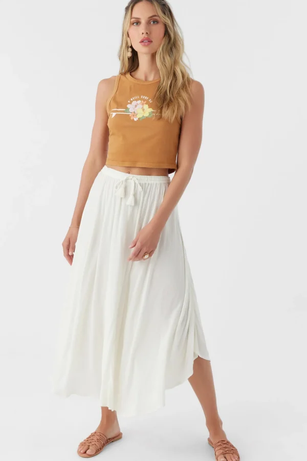 O’Neill Bottoms^SAMOA MAXI SKIRT WHITE