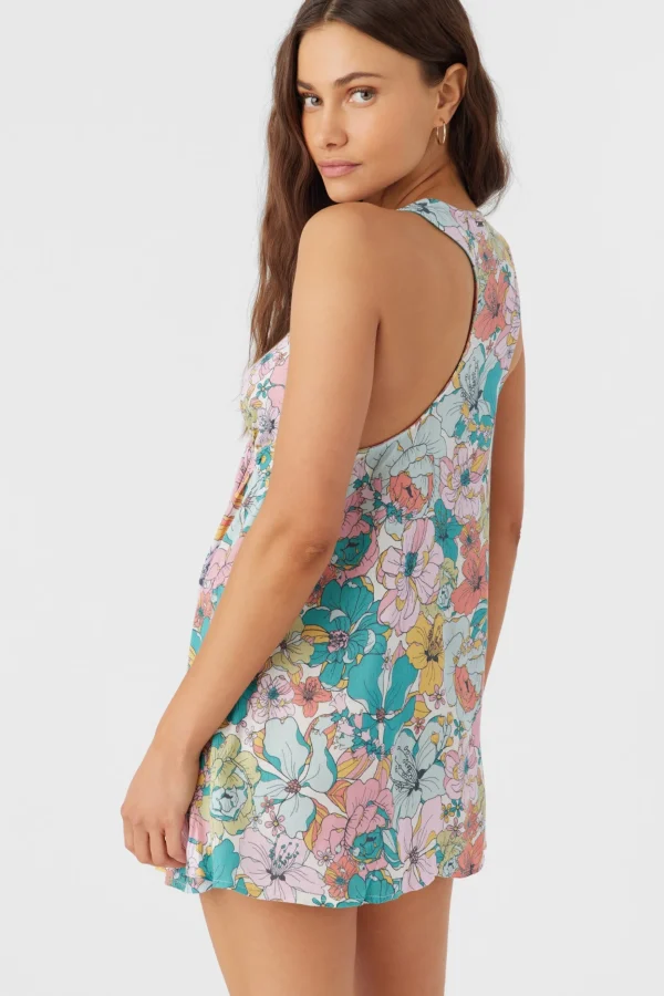 O’Neill Cover-Ups^SARAH JANIS FLORAL COVER-UP TUNIC MULTI CLR